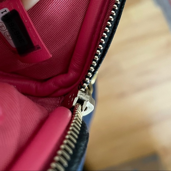 chanel wristlet diamond coin purse w strap - Picture 7 of 8